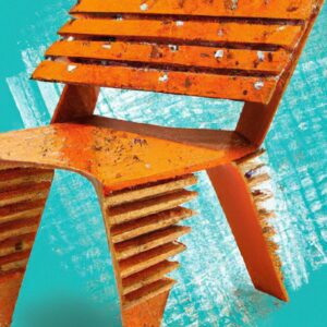 Inspire-se com Pintura feitas com cadeiras com encosto vazado